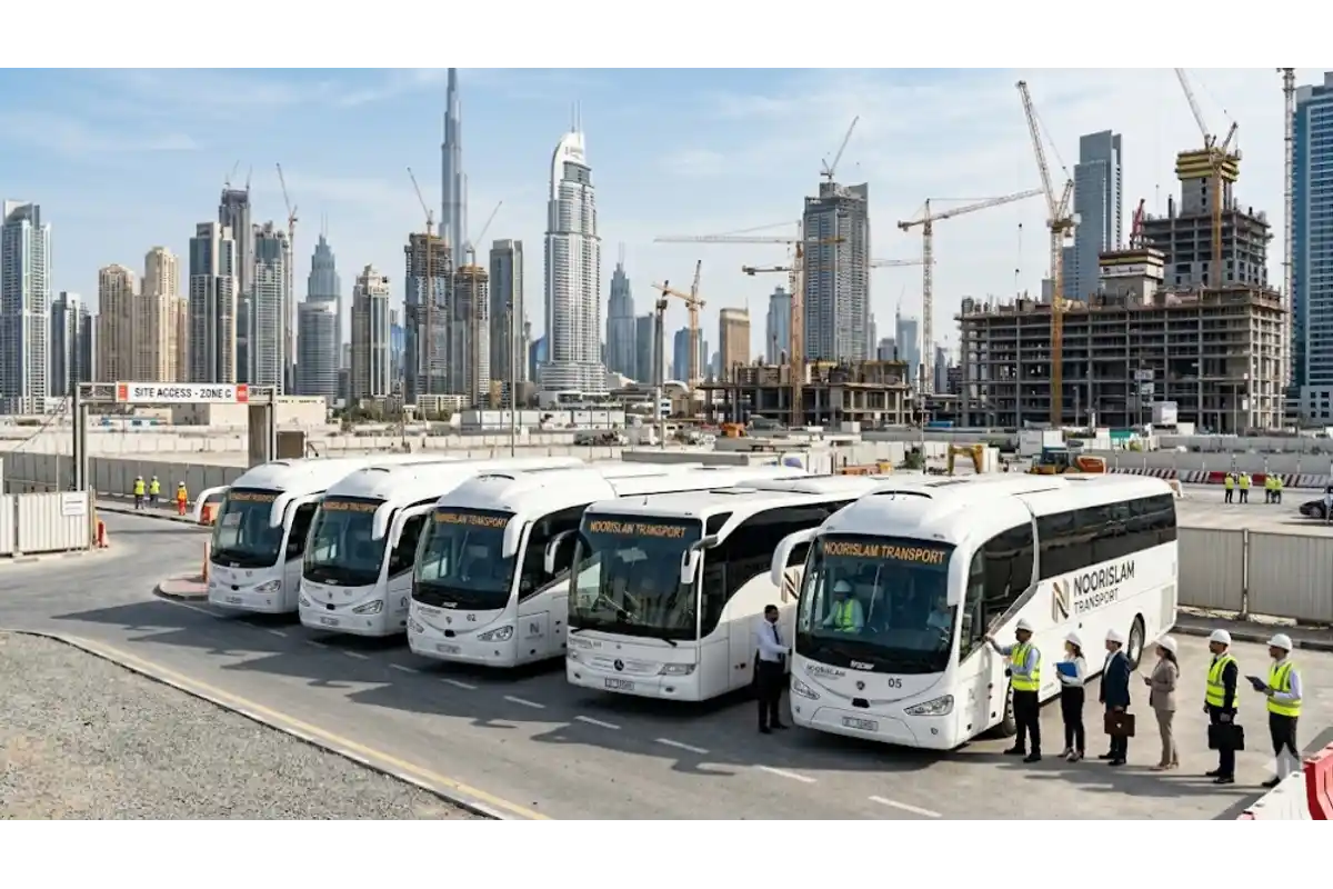 Temporary project site transport in UAE 